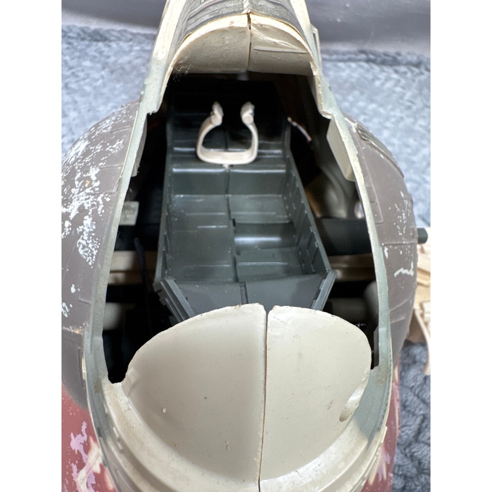 Star Wars Slave 1 Boba Fett Spaceship Vehicle Vintage Hasbro Kenner Toy - Picture 3 of 9